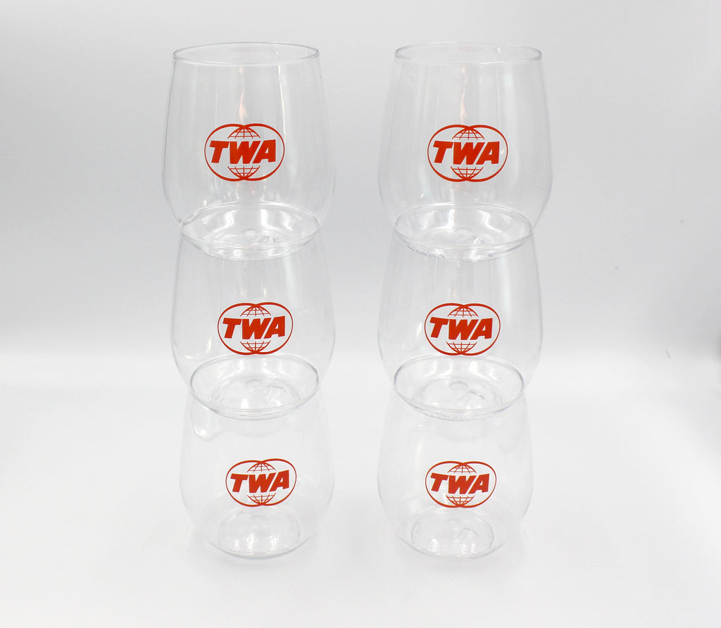 TWA Logo Tossware Set