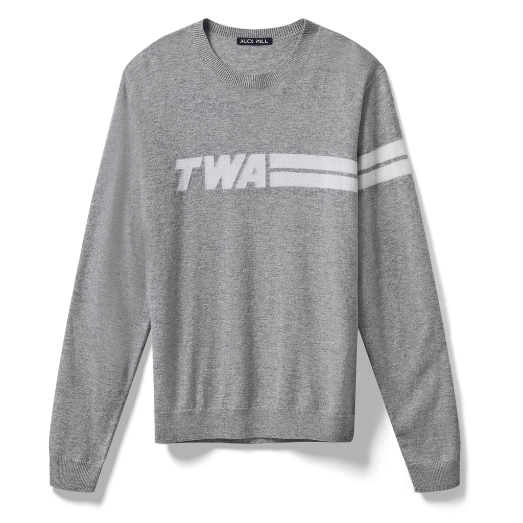 Alex Mill TWA Cashmere Sweater Gray