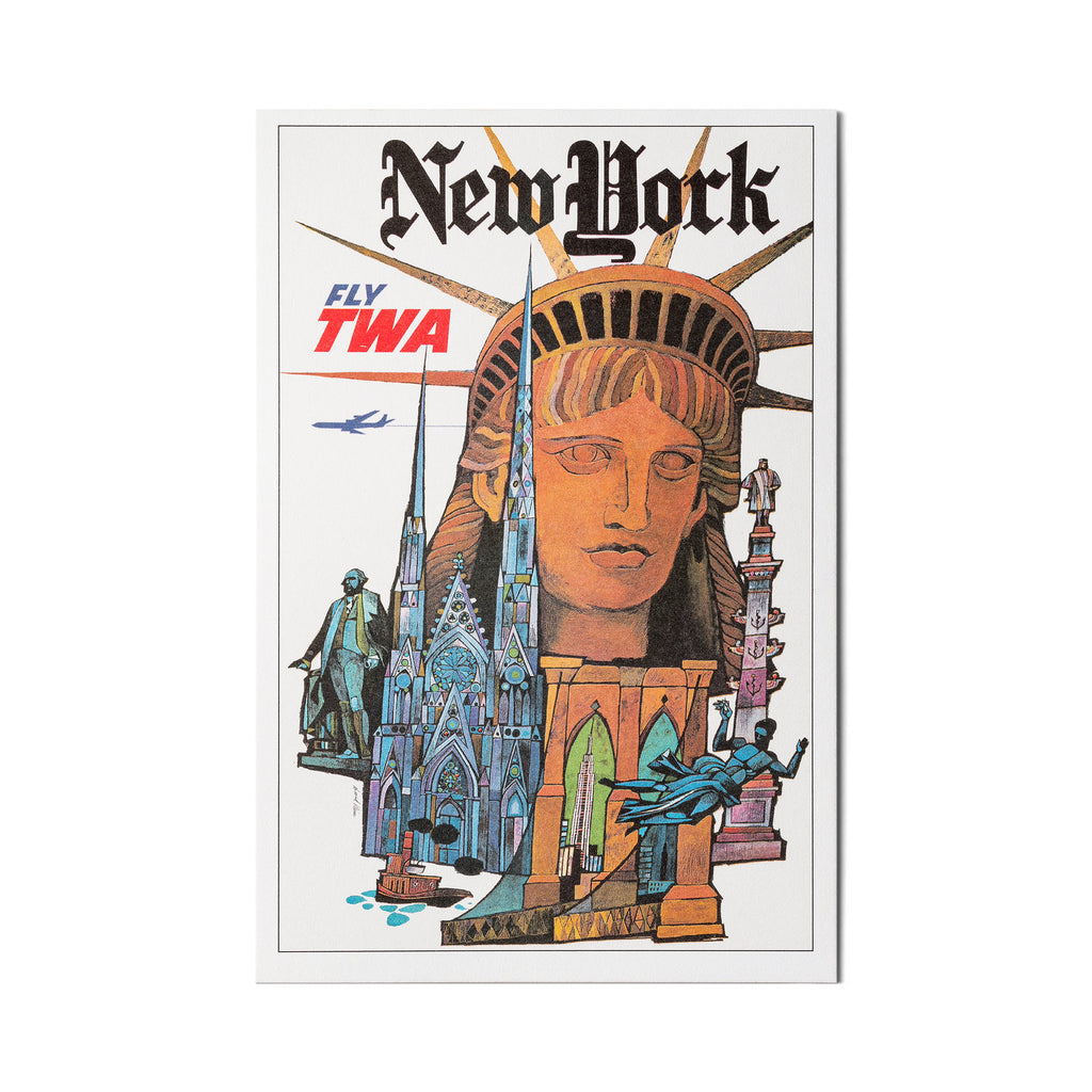David Klein New York Liberty Postcard