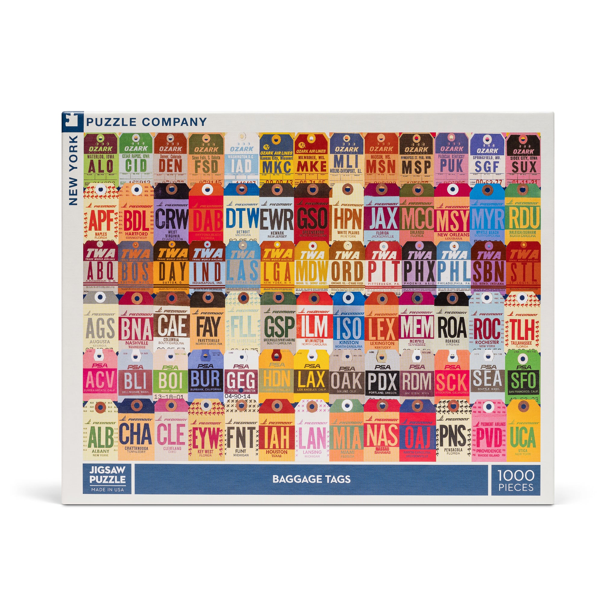 Baggage Tag Jigsaw Puzzle – The TWA Shop