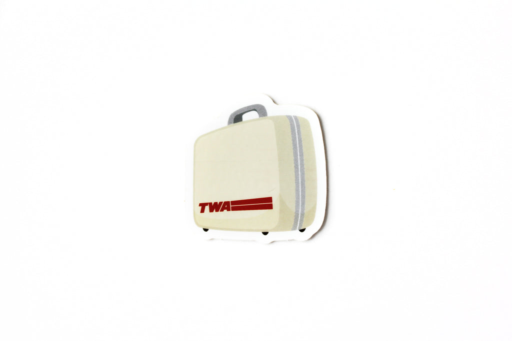 TWA Luggage Sticker