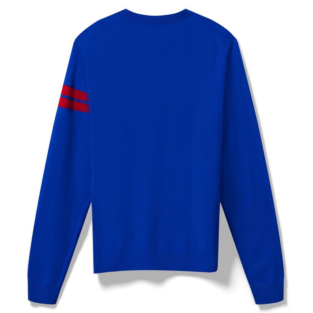 Alex Mill Cashmere Sweater Cobalt Back