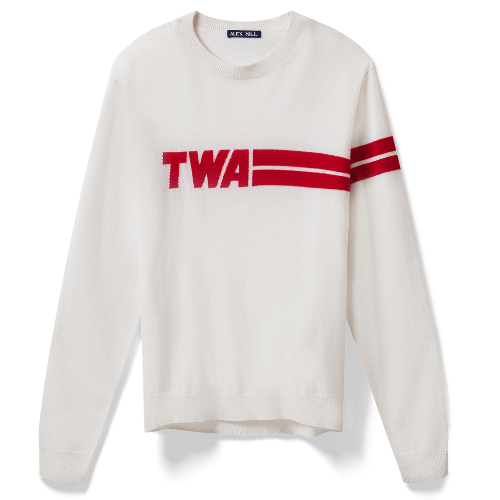 Alex Mill TWA Cashmere Sweater Ivory