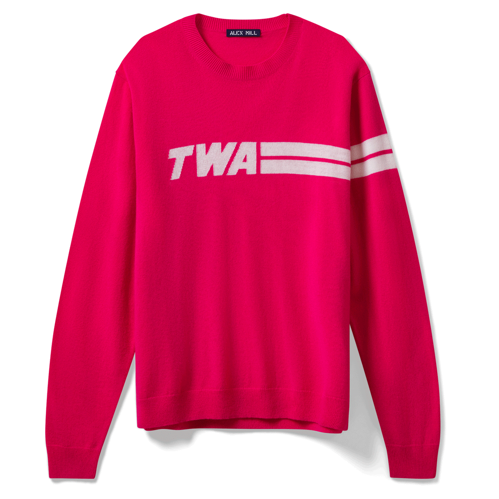 Alex Mill TWA Cashmere Sweater Pink