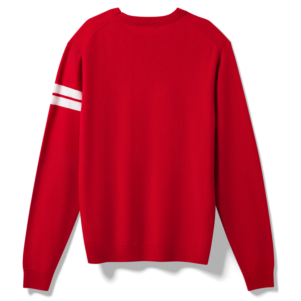 Alex Mill Cashmere Sweater Red Back