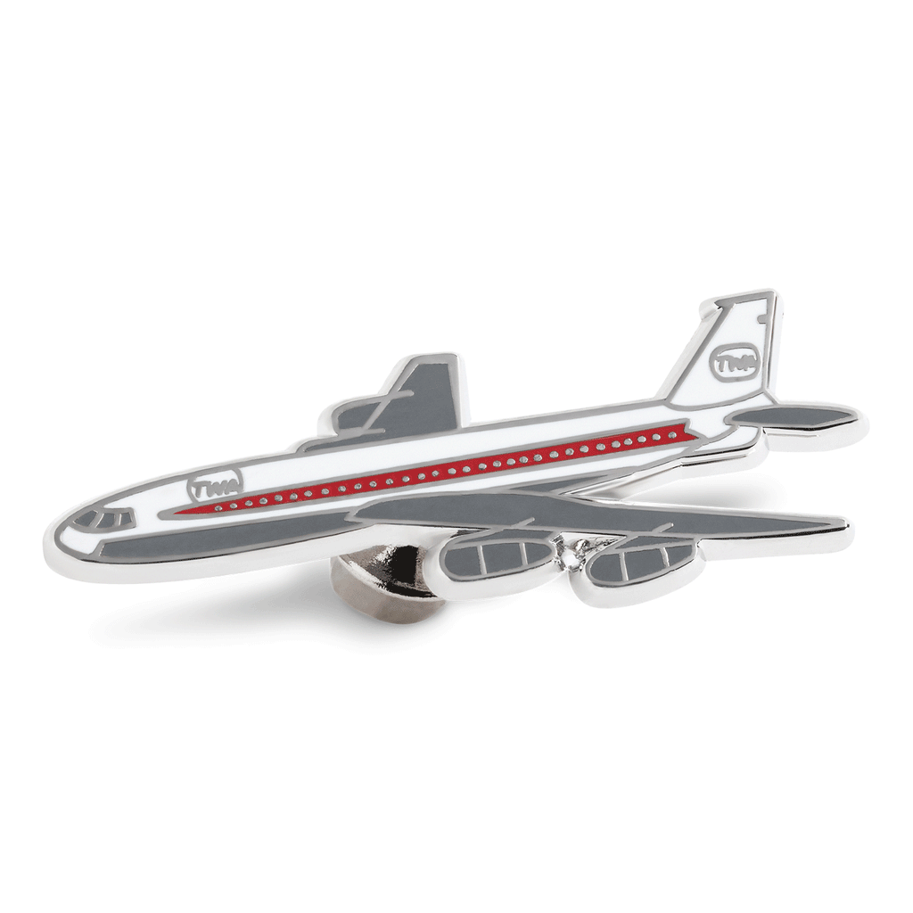 TWA Enamel East West Plane Pin