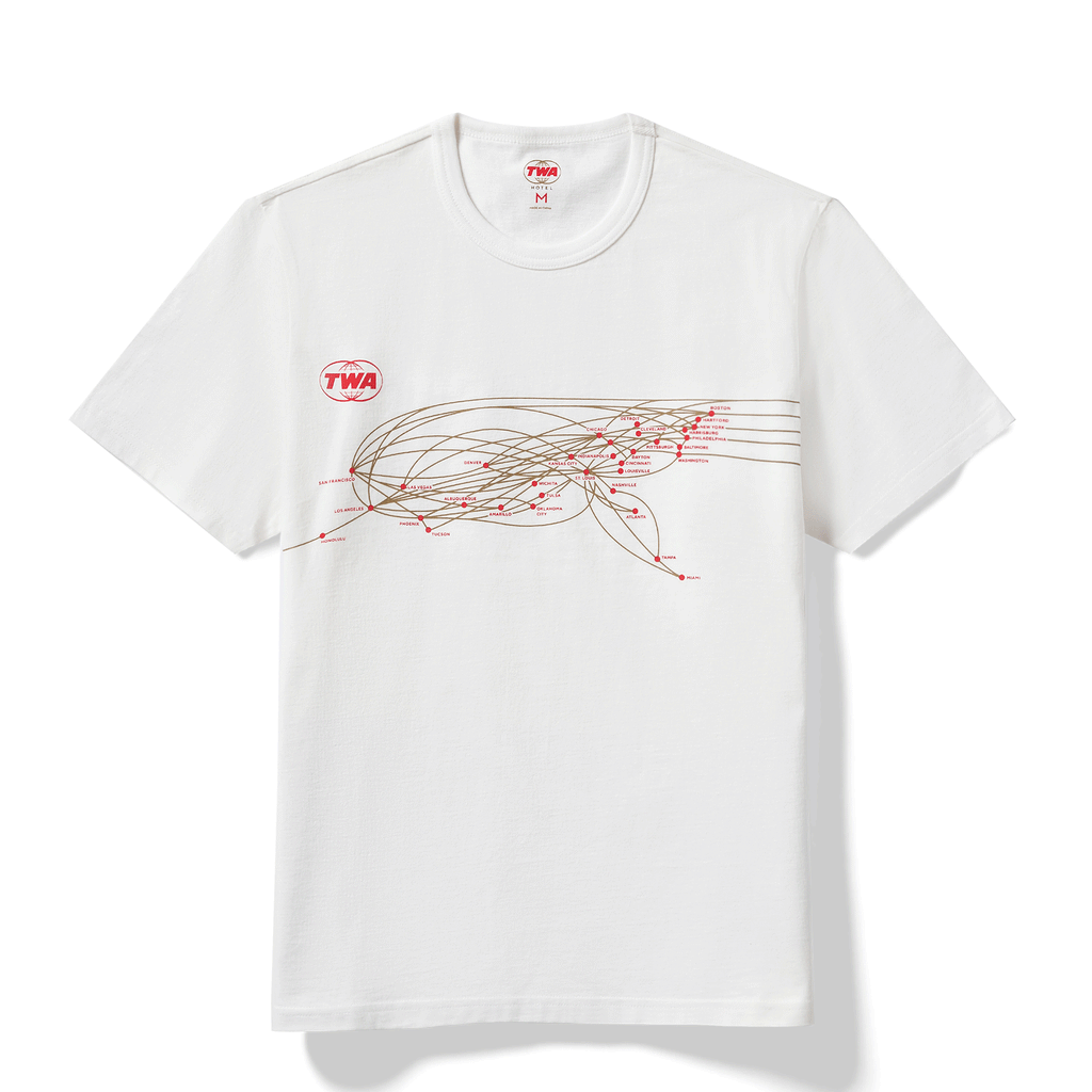 Flight Map T-Shirt