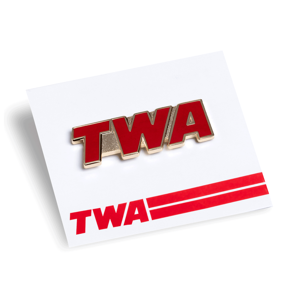 Enamel TWA Logo Pin